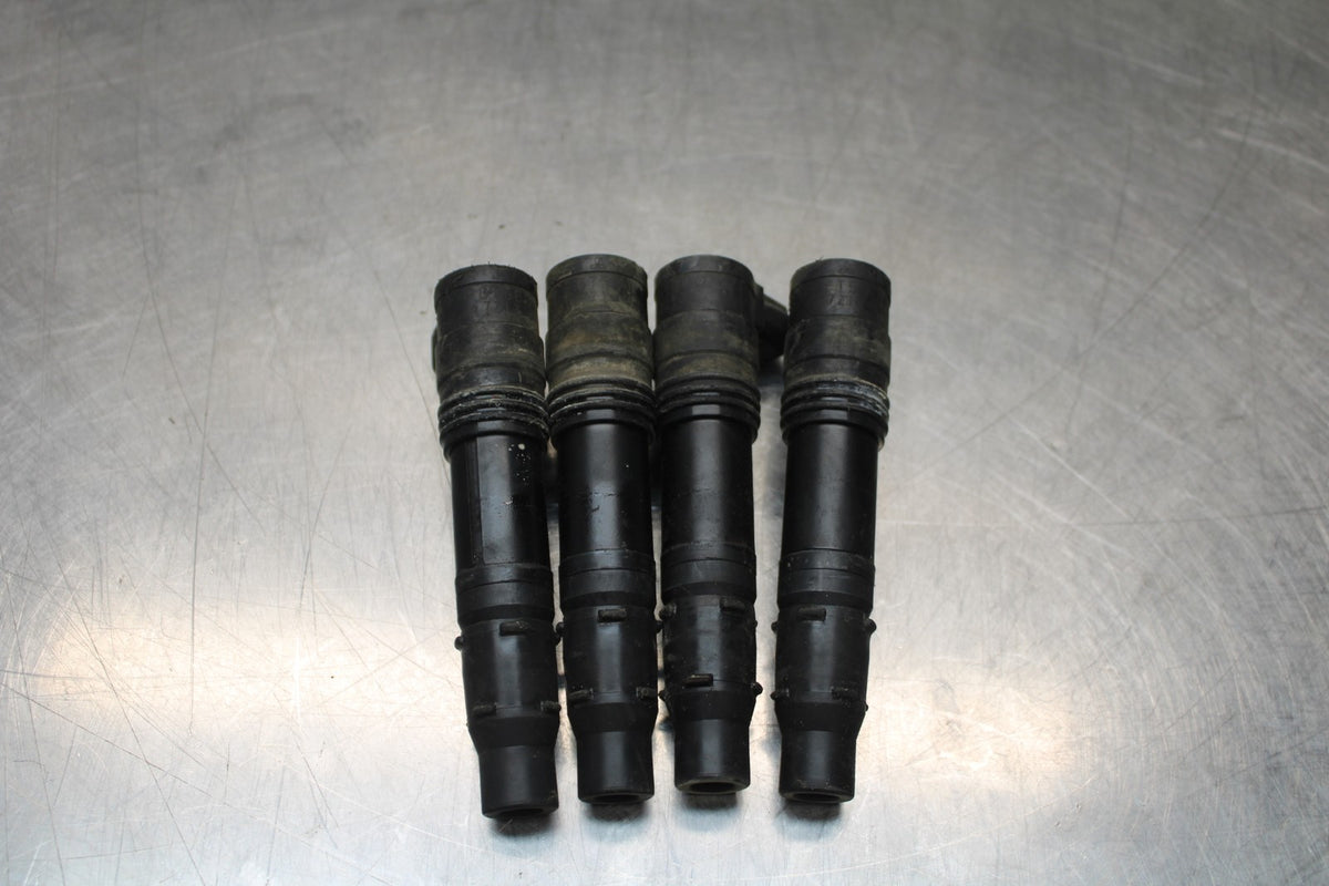 08 KAWASAKI NINJA ZX10R IGNITION COILS COIL SPARK PLUG CAPS BB201