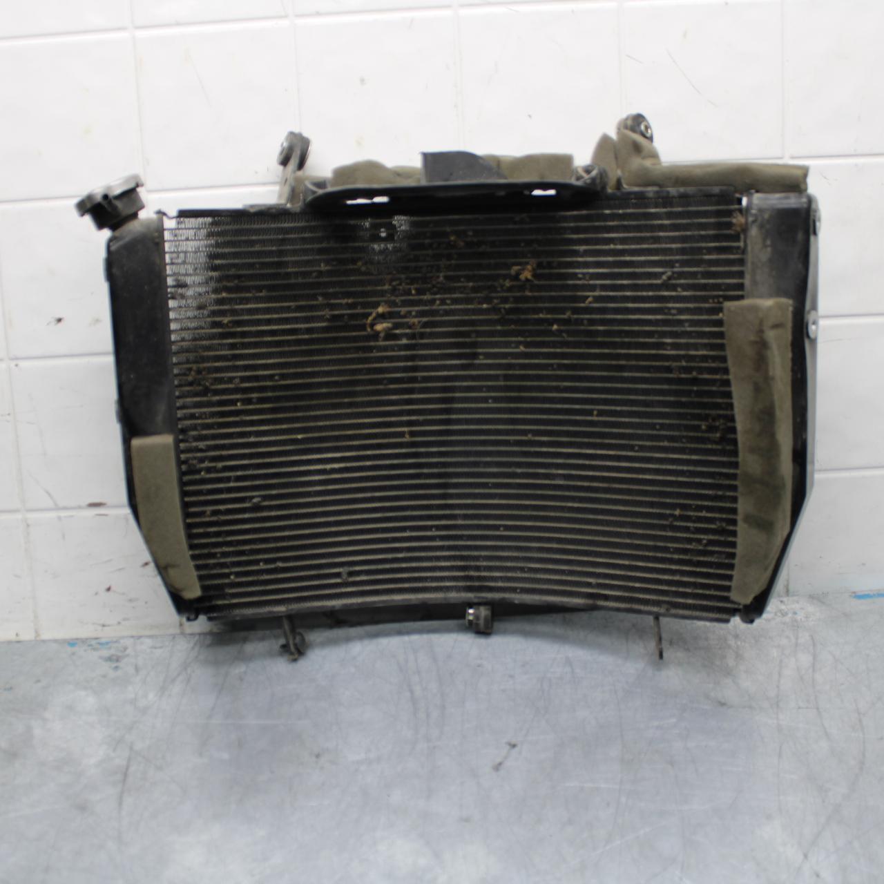 08-16 YAMAHA YZF R6 ENGINE RADIATOR MOTOR COOLER COOLING RADIATER BB451