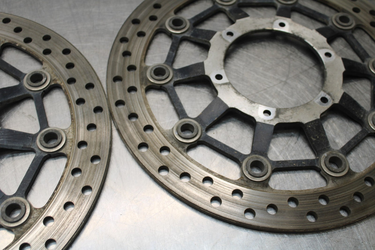 12 HONDA CB1000R FRONT LEFT RIGHT BRAKE ROTORS DISCS BB200