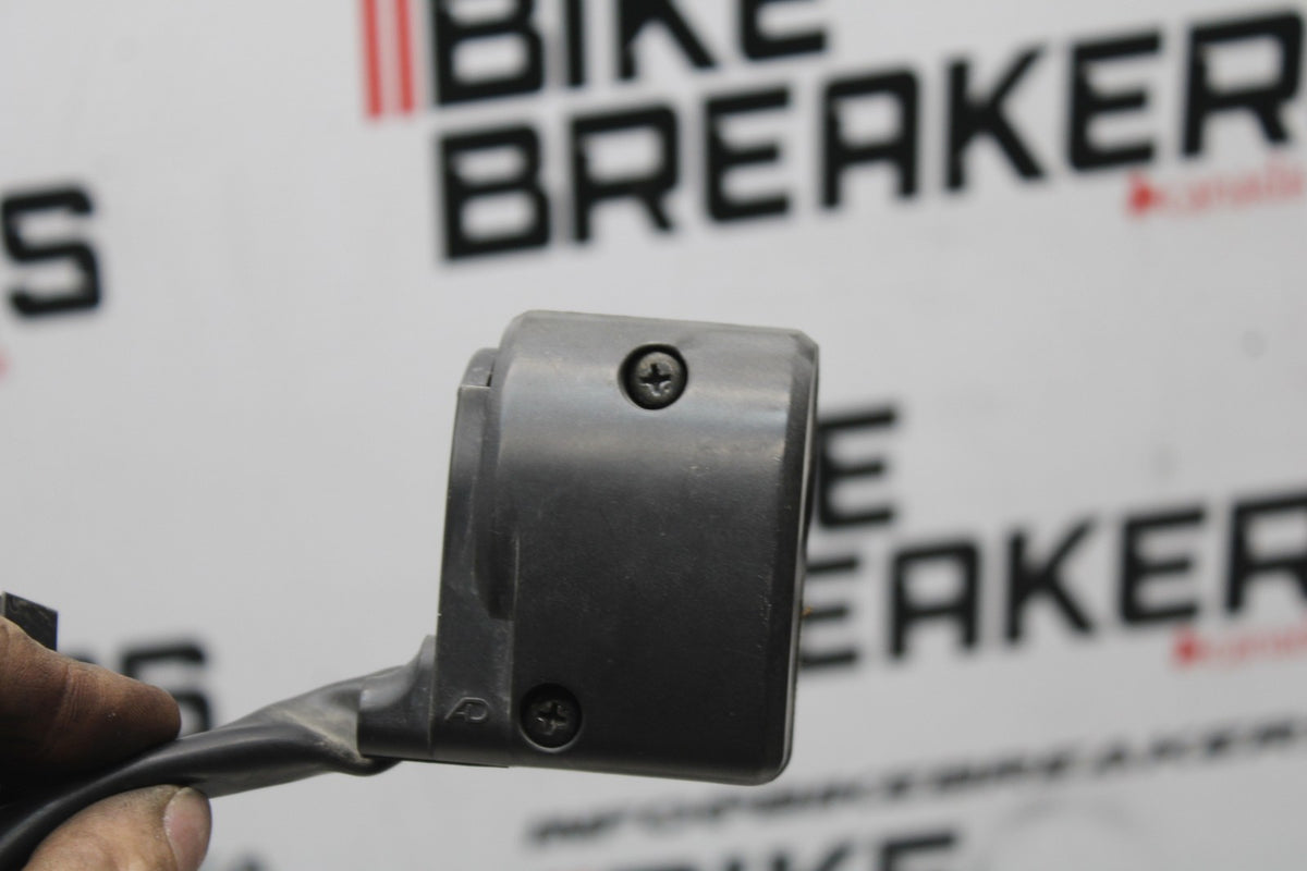 06-07 KAWASAKI NINJA 650R EX650A LEFT CLIP ON HANDLE HORN SIGNALS SWITCH BB774