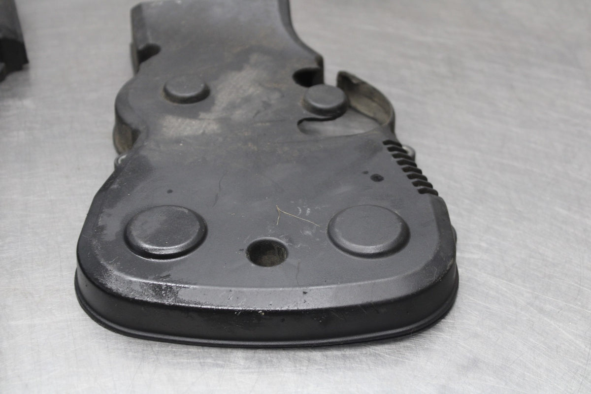 08 DUCATI 1199 PANIGALE ENGINE MOTOR TIMING BELT COVER SET PAIR BB943