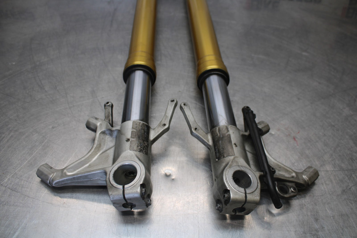 16 APRILIA TUONO V4 1100 FRONT FORKS SHOCK SUSPENSION SET PAIR BB905