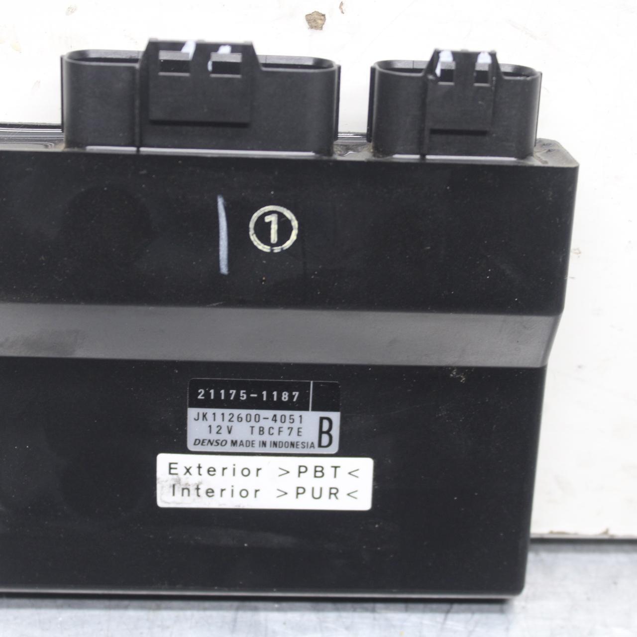 12-17 KAWASAKI ER-6N Z650 ECU COMPUTER CONTROLLER UNIT BLACK BOX CDI  BB607