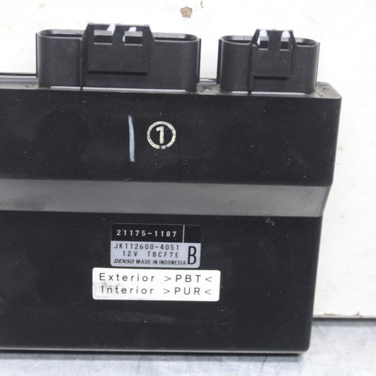 12-17 KAWASAKI ER-6N Z650 ECU COMPUTER CONTROLLER UNIT BLACK BOX CDI  BB607