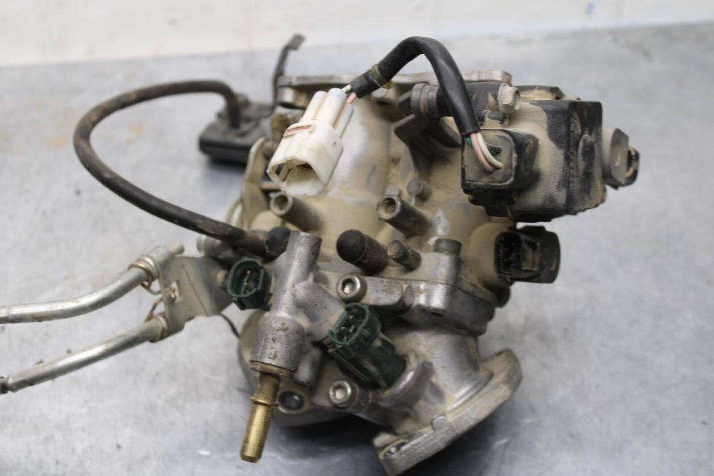 2006 Kawasaki Vulcan 900 VN900B Classic THROTTLE BODY BODIES 16163-0076 BB585