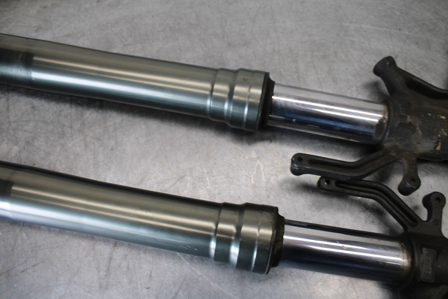 09-12 KAWASAKI NINJA ZX6R FRONT FORKS SHOCK SUSPENSION SET PAIR BB272