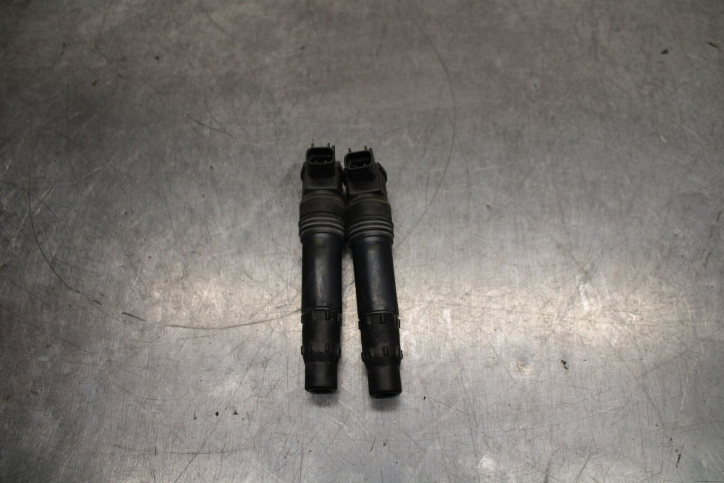 14-15 KAWASAKI NINJA 650 EX650F ABS IGNITION COILS COIL SPARK PLUG CAPS BB741