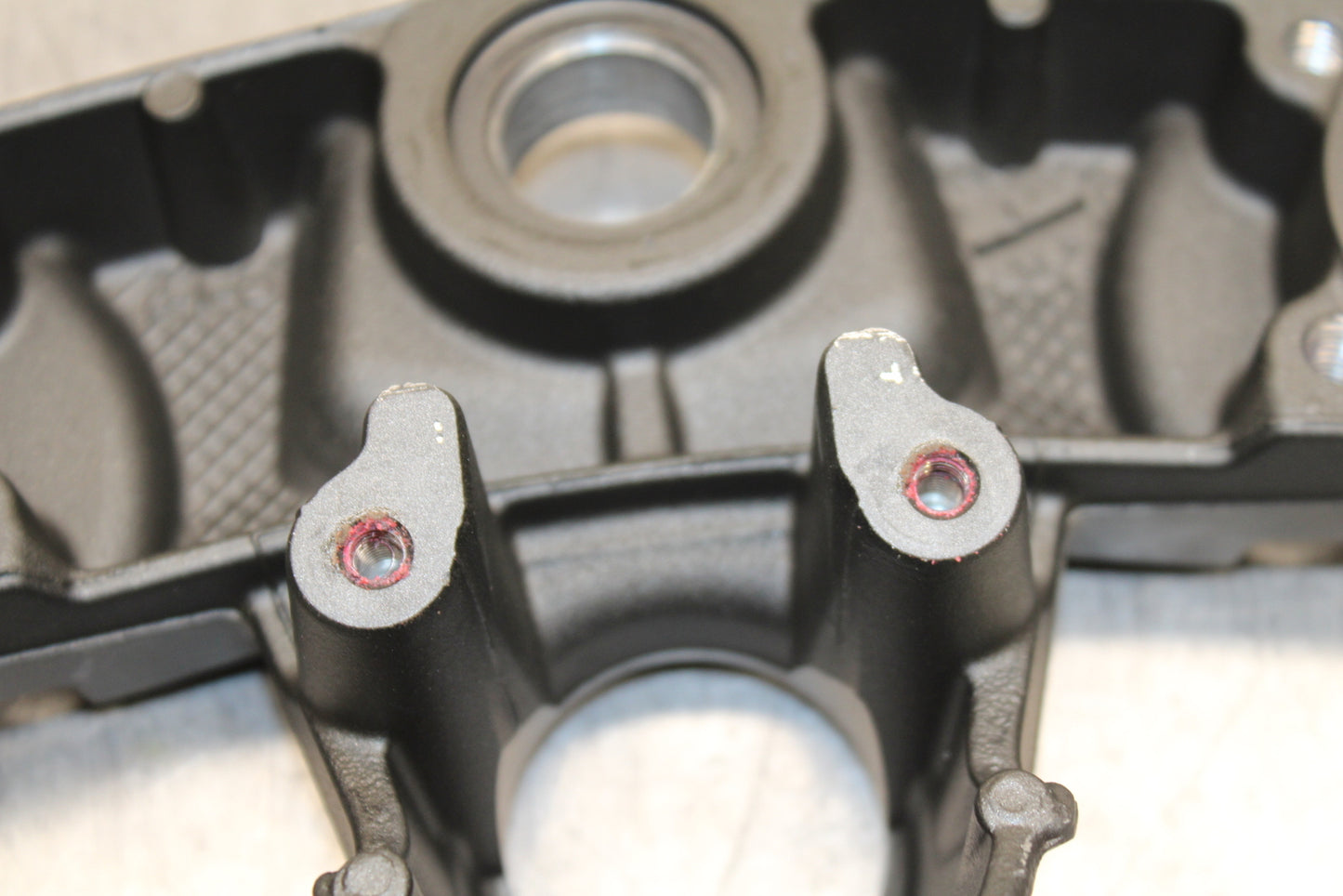 12-25 KAWASAKI NINJA ZX14R FORKS UPPER TRIPLE TREE CLAMP BB757