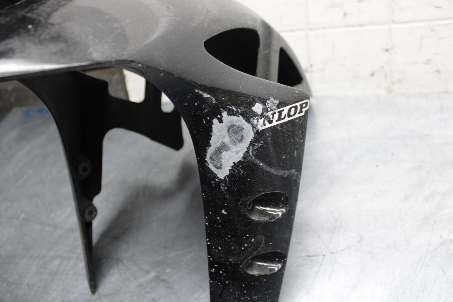 09-14 YAMAHA YZF R1 AFTERMARKET FRONT WHEEL FENDER COWL FAIRING BB471