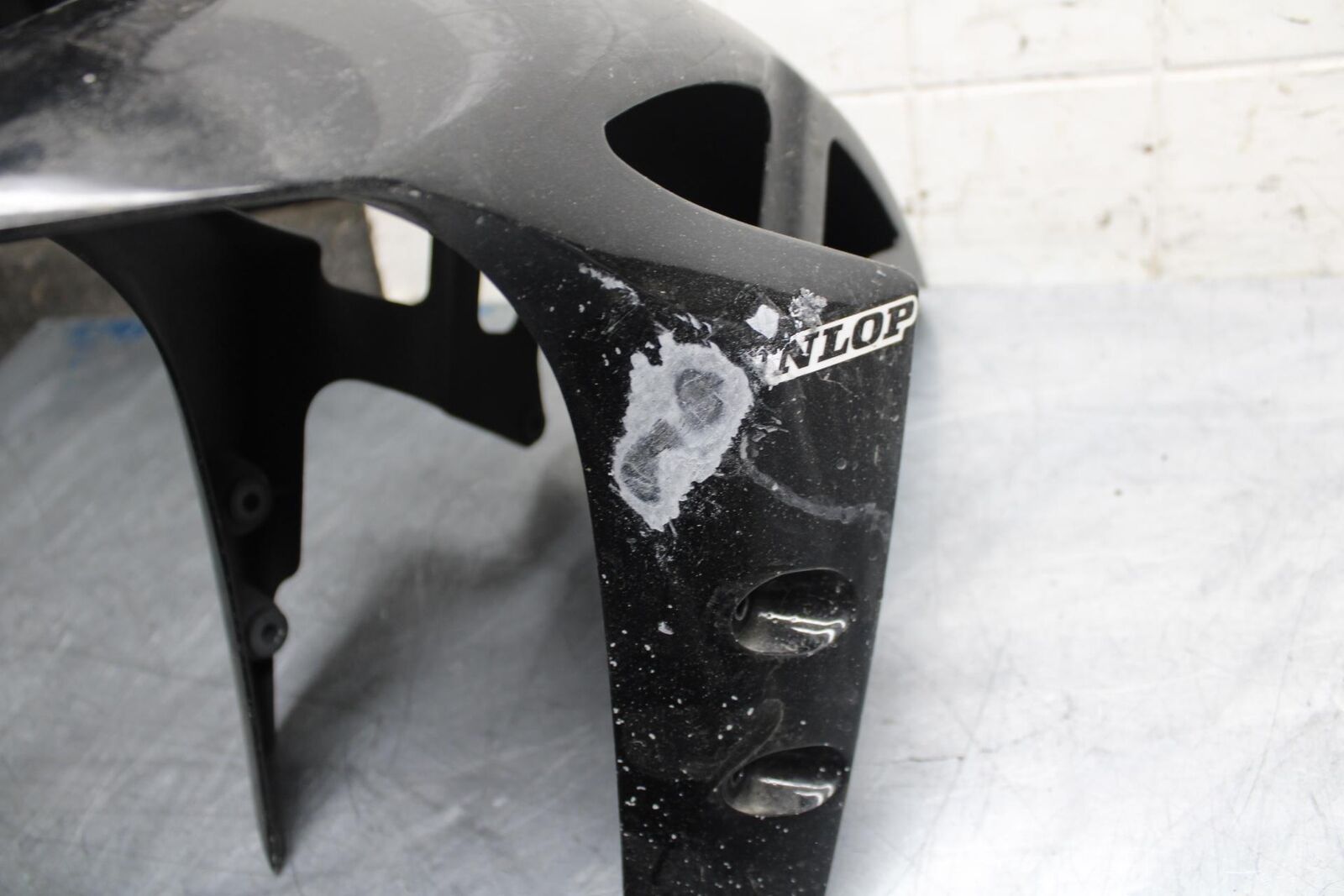09-14 YAMAHA YZF R1 AFTERMARKET FRONT WHEEL FENDER COWL FAIRING BB471