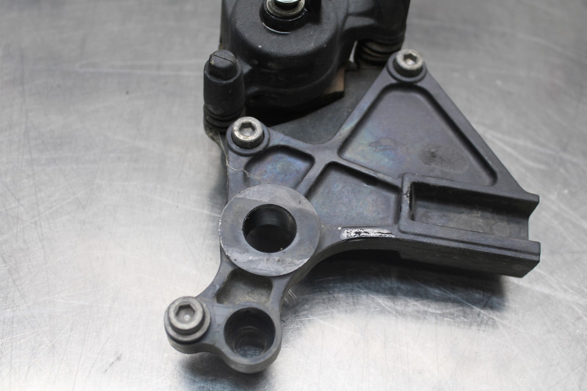 13 KAWASAKI NINJA 650 EX650F ABS REAR BACK BRAKE CALIPER W MOUNT BRACKET BB828