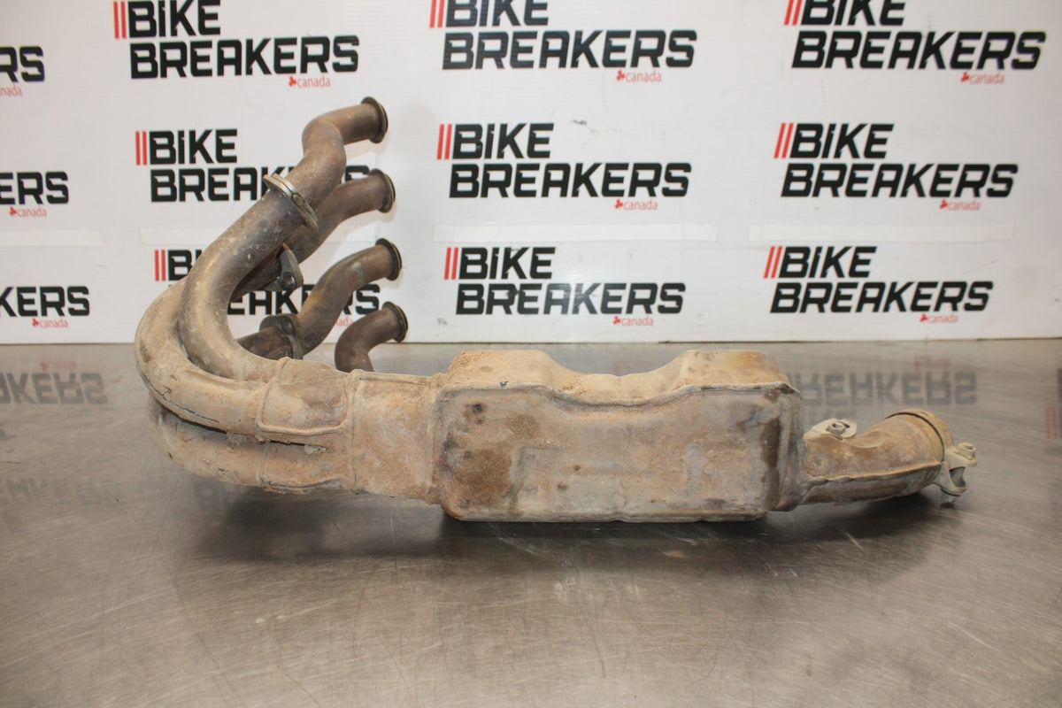 08 KAWASAKI ZX6R EXHAUST HEADER PIPES MANIFOLD BB896