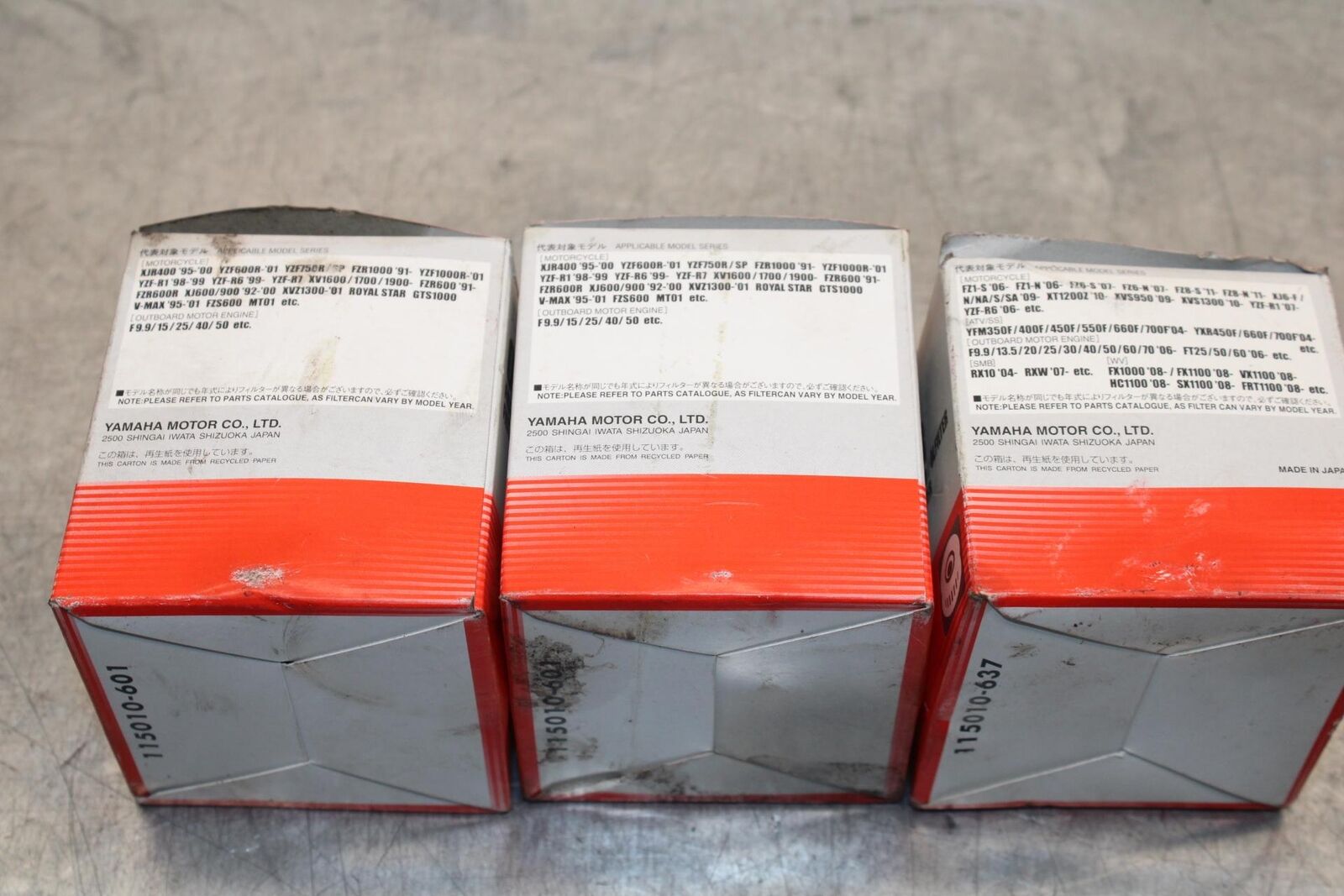2007 Yamaha YZF R6S ENGINE OIL FILTER  5GH-13440-30-00 BB594