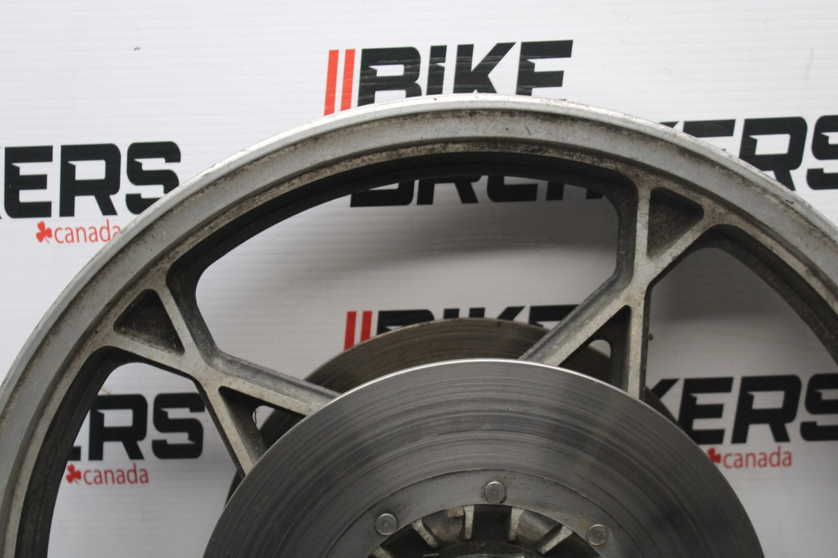 78-79 SUZUKI GS1000 FRONT WHEEL FRONT RIM & ROTORS BB787