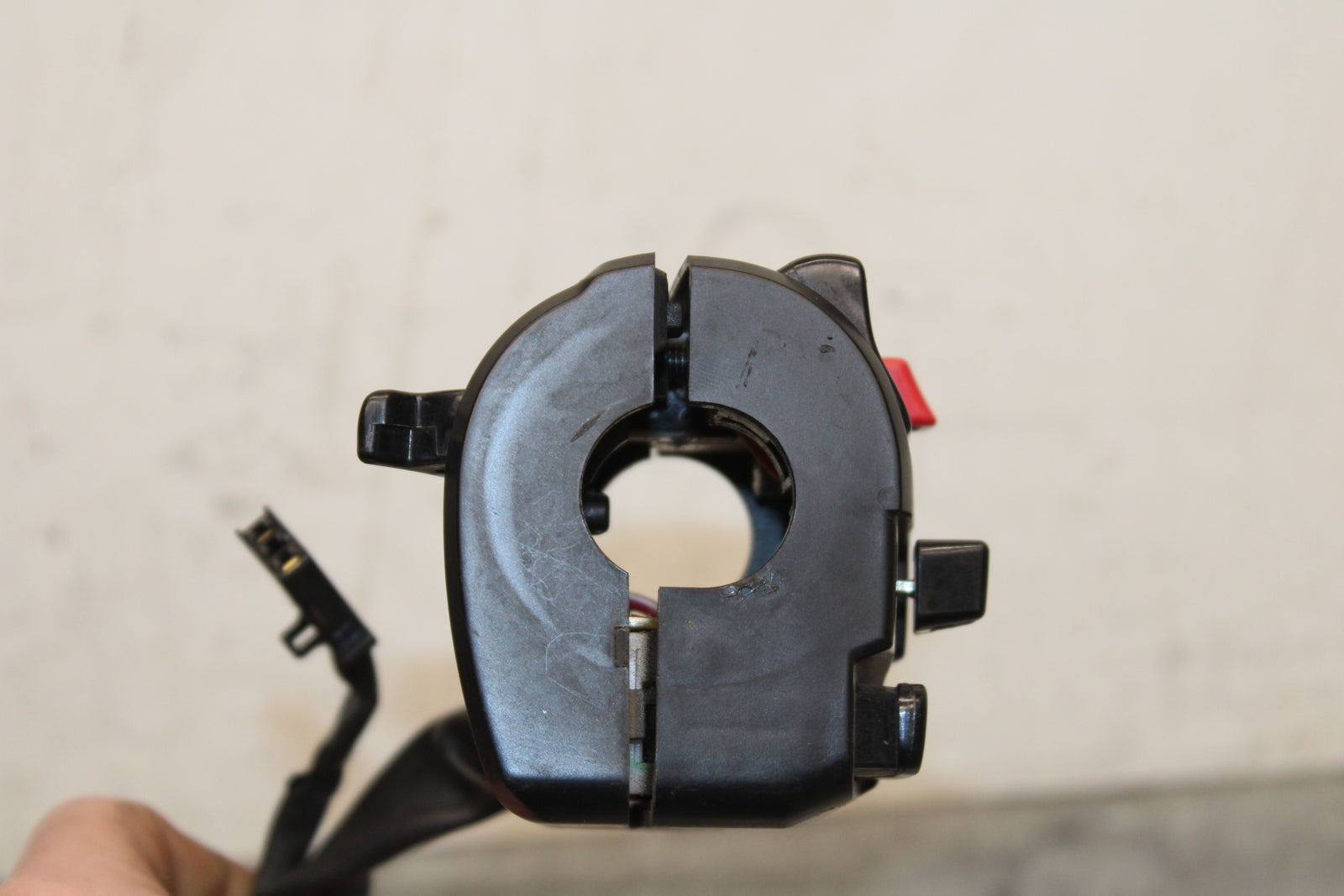 12-17 KAWASAKI NINJA 650 LEFT CLIP ON HANDLE HORN SIGNALS SWITCHES BB129