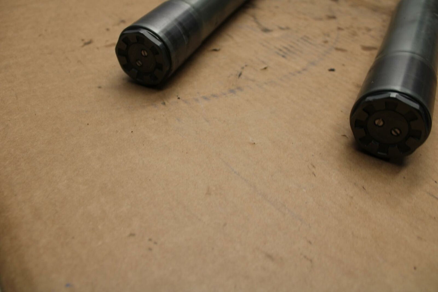 09-12 KAWASAKI NINJA ZX6R FRONT FORKS SHOCK SUSPENSION SET PAIR BB383