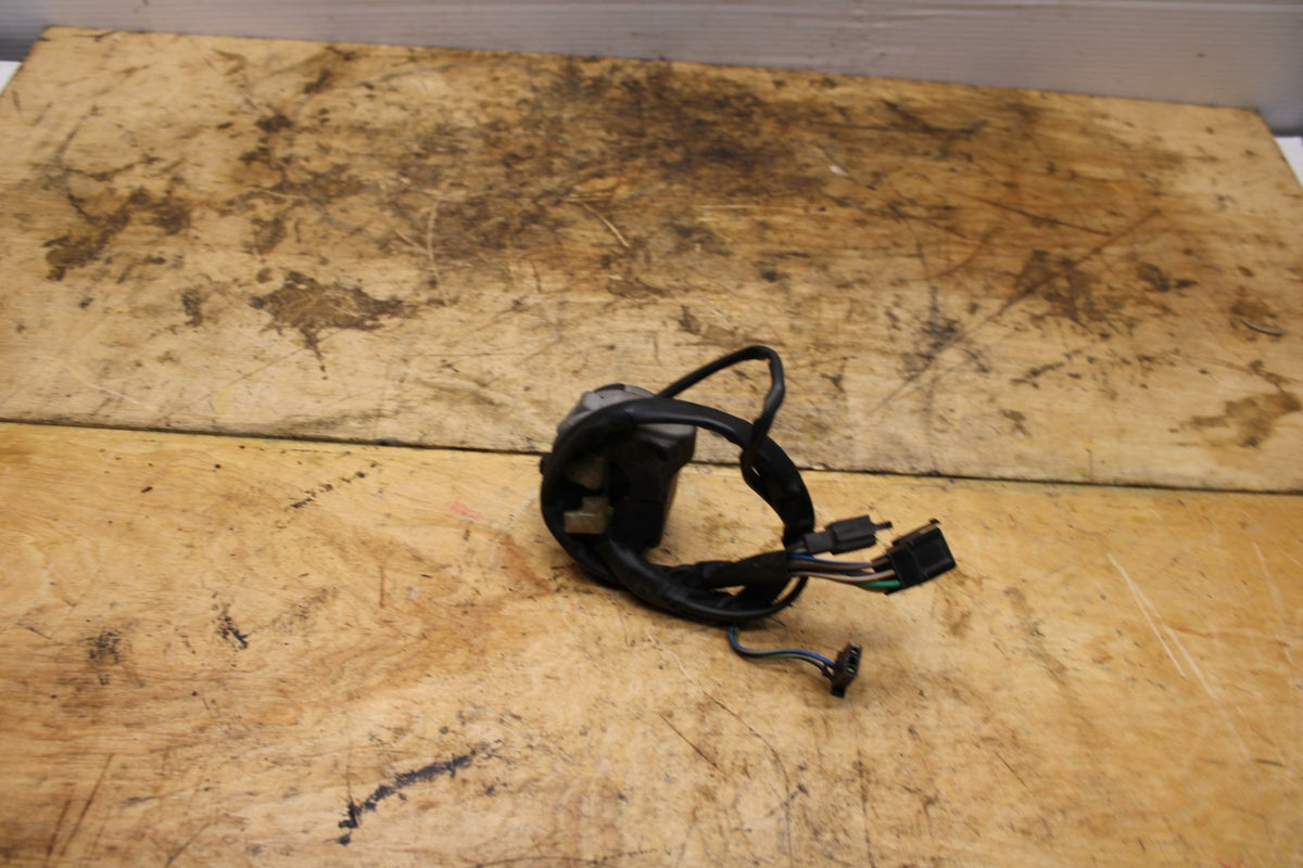 91-93 YAMAHA FZR1000 LEFT CLIP ON HANDLE HORN SIGNALS SWITCH SWITCHES BB339