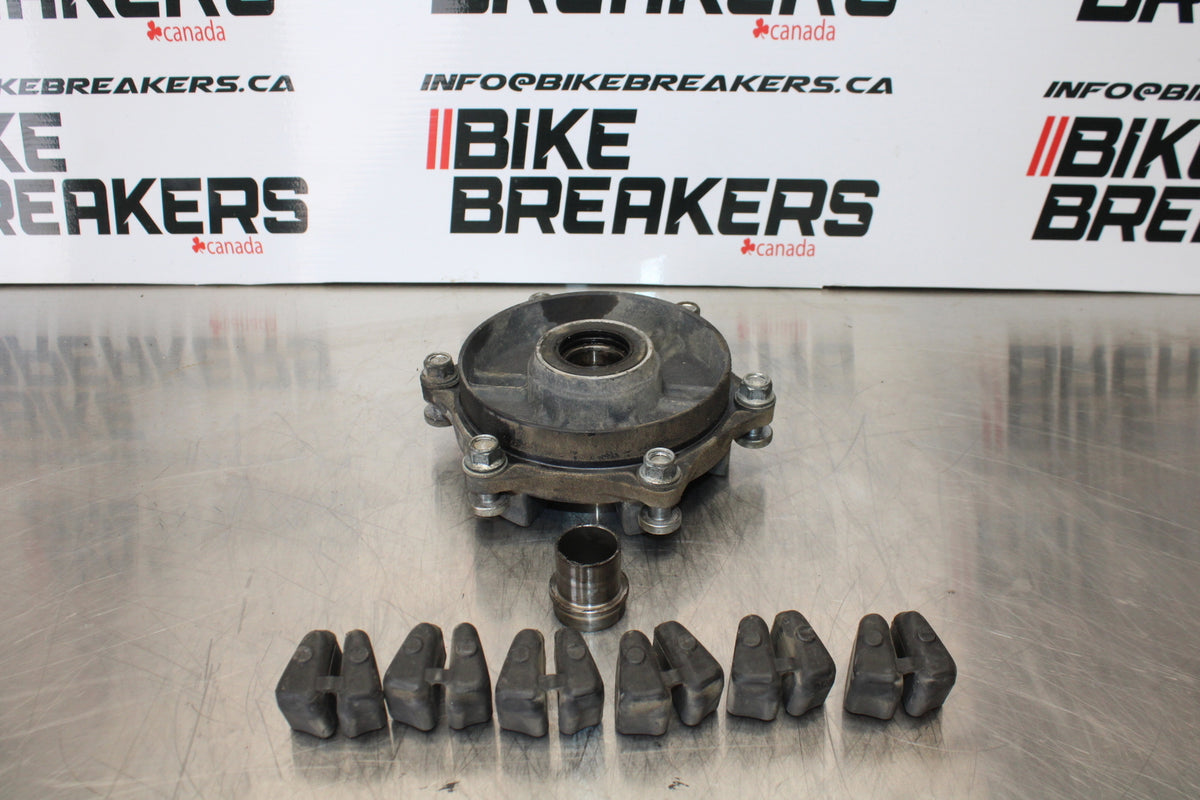 05-06 HONDA CBR600RR REAR HUB & SHOCK DAMPERS CUSH ABSORBERS BB149