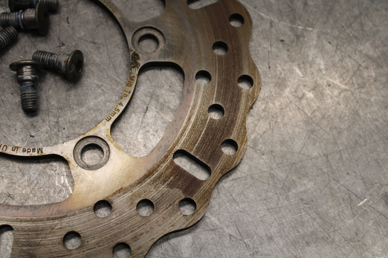 08-10 SUZUKI GSXR 600 EBC AFTERMARKET REAR ROTOR BACK BRAKE DISC  BB721