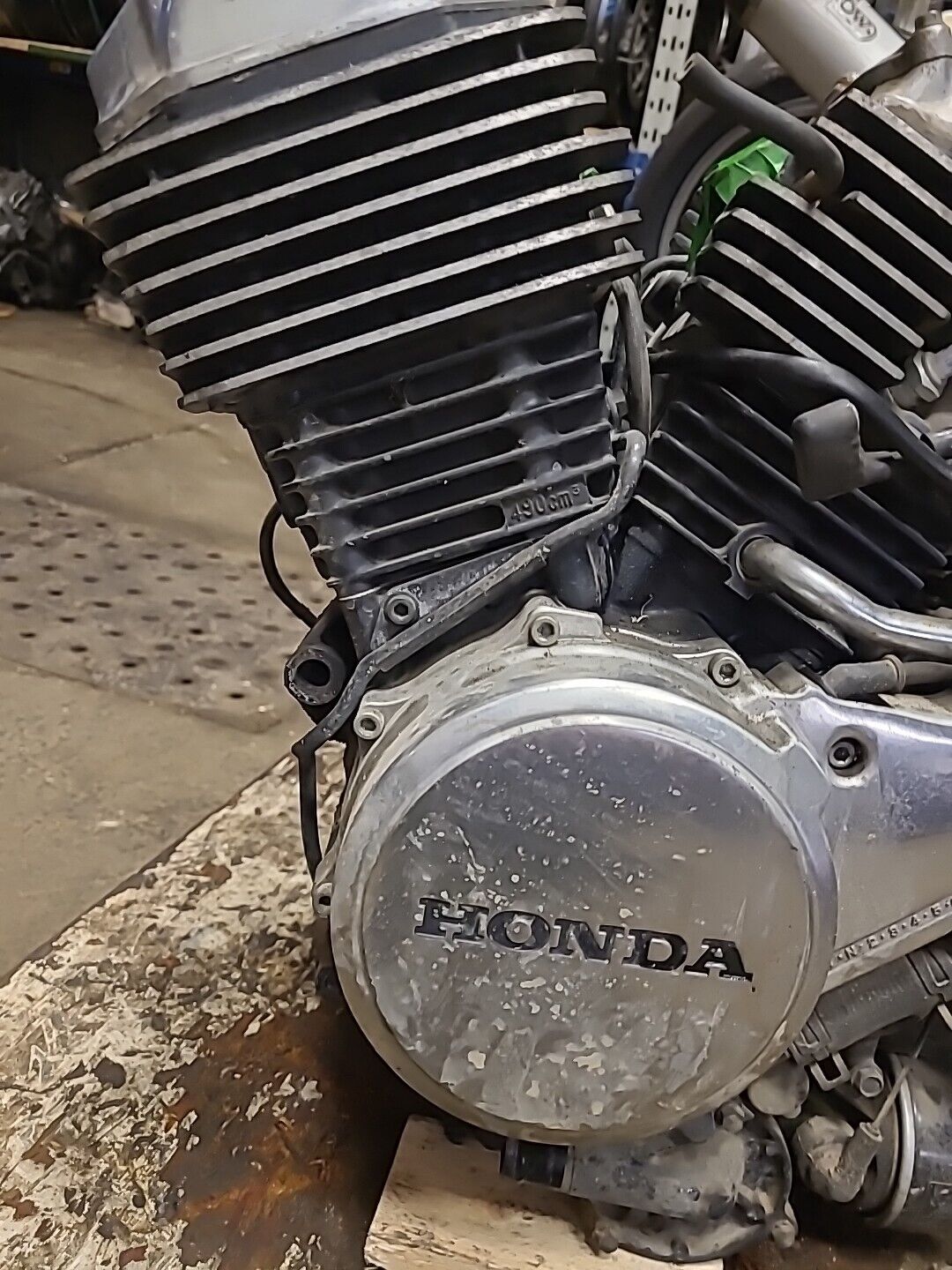 1985 Honda Shadow 500 VT500C ENGINE MOTOR BB615