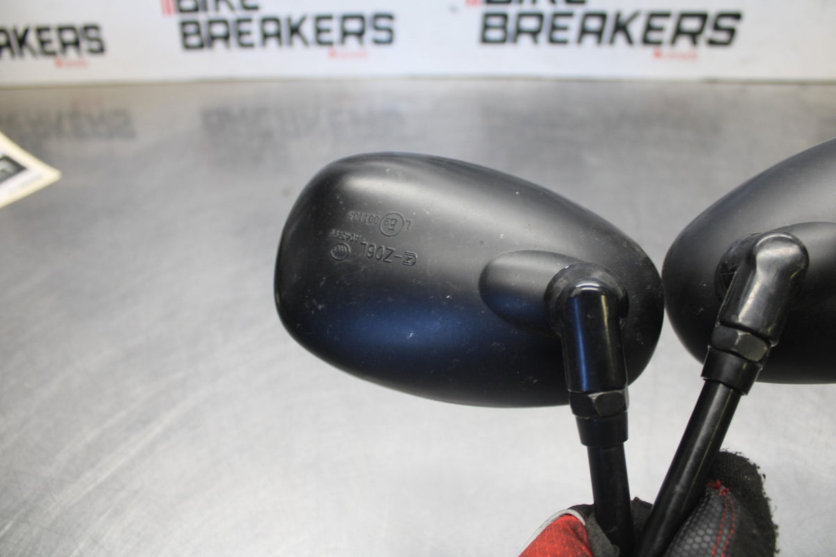 19 BMW F750GS REAR VIEW MIRROR SET PAIR MIRRORS BB938