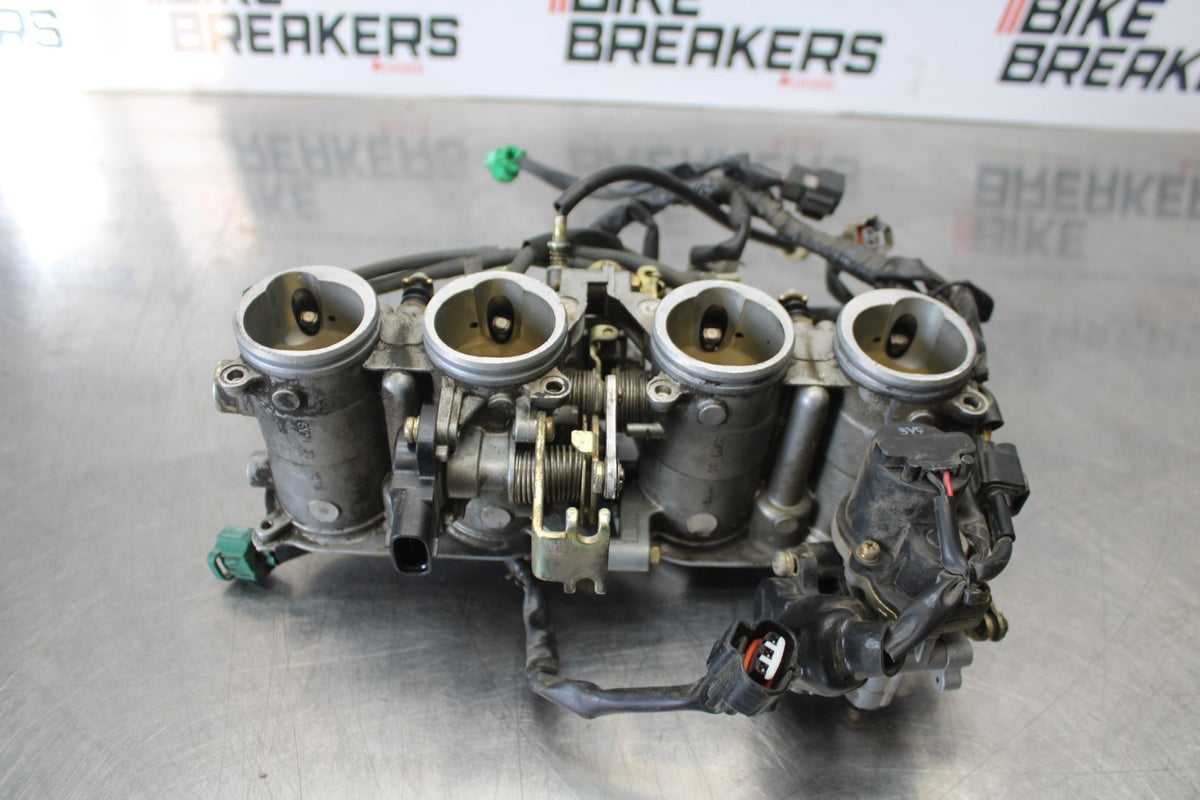 04-06 YAMAHA YZF R1 MAIN FUEL INJECTORS / THROTTLE BODIES BB432