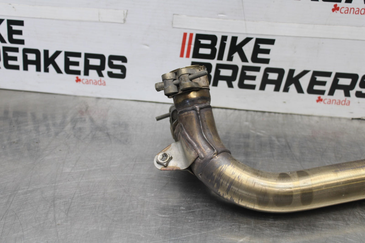 12 TRIUMPH STREET TRIPLE R EXHAUST MIDPIPE MID MIDDLE PIPE BB914
