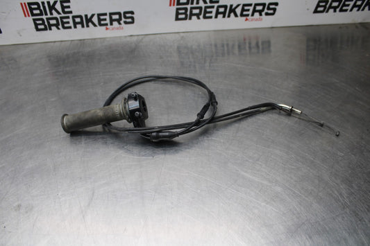 07-08 KAWASAKI NINJA ZX6R THROTTLE CABLE LINE HOUSING GUIDE BB855