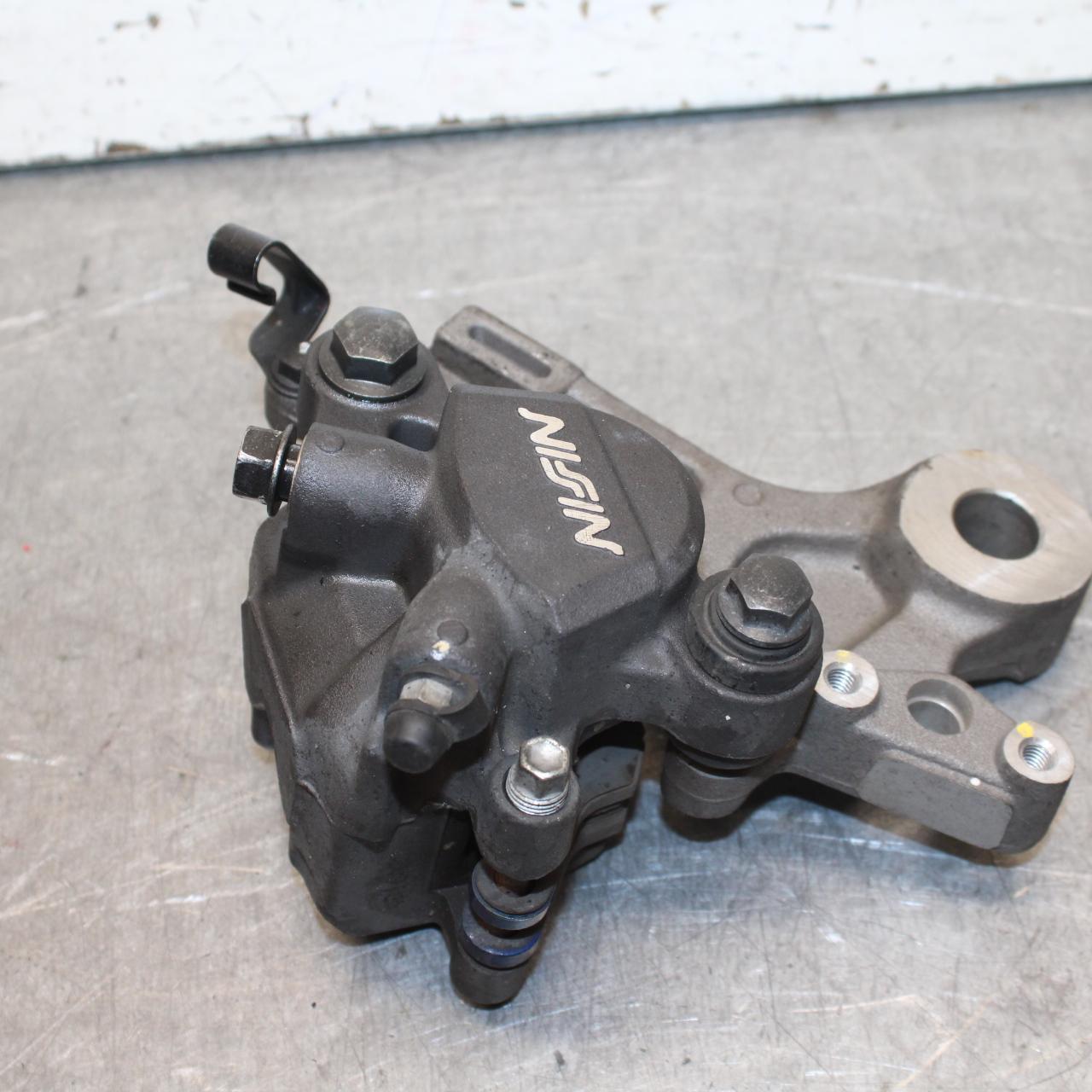 15-18 HONDA CB300FA REAR BACK BRAKE CALIPER W MOUNT BRACKET BB646