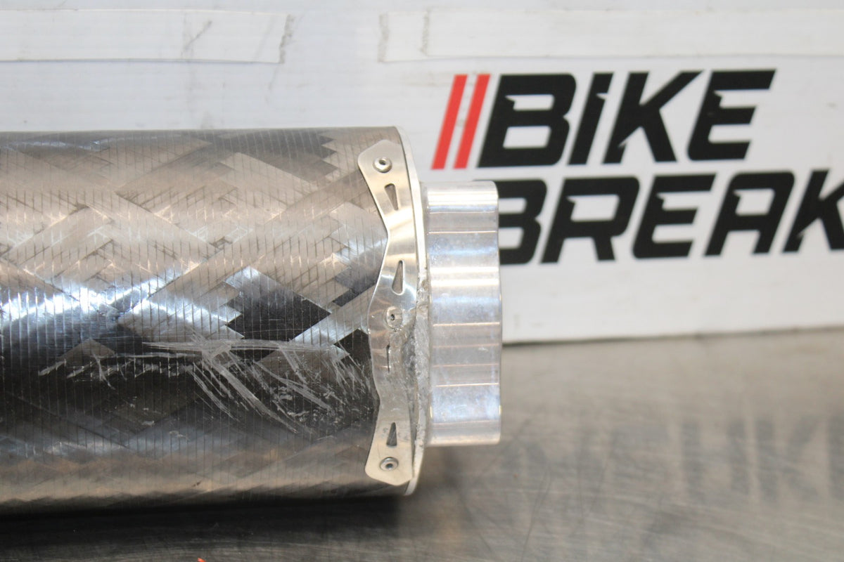 05 SUZUKI GSXR600 TWO BROTHERS EXHAUST PIPE MUFFLER SLIP ON CAN SILENCER BB00