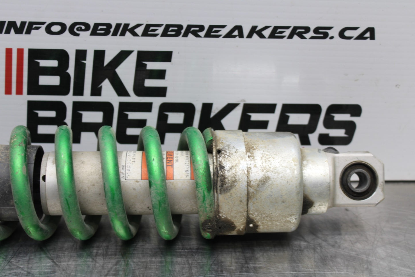 08-18 KAWASAKI KLR650 REAR BACK SHOCK ABSORBER SUSPENSION BB183