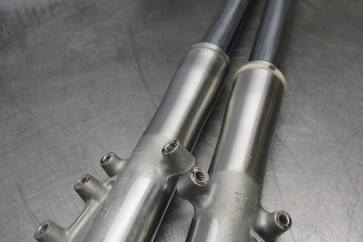 08 KAWASAKI VULCAN 1600 VN1600D NOMAD FRONT FORKS SHOCK SUSPENSION PAIR BB904