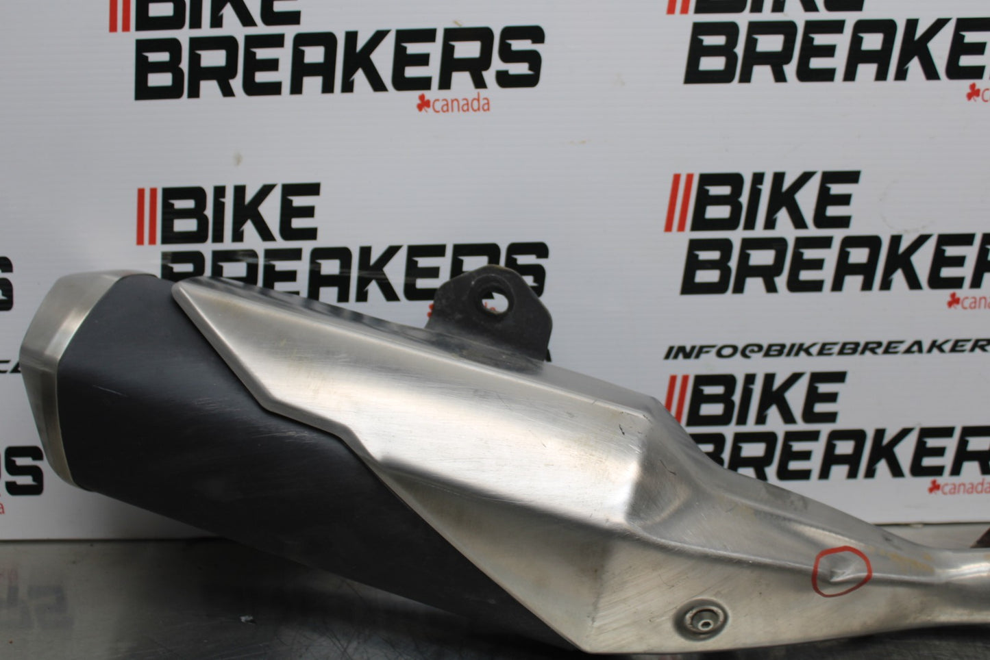 13-17 KAWASAKI NINJA 300 EX300 FULL EXHAUST SYSTEM HEADERS PIPE MUFFLER  BB187