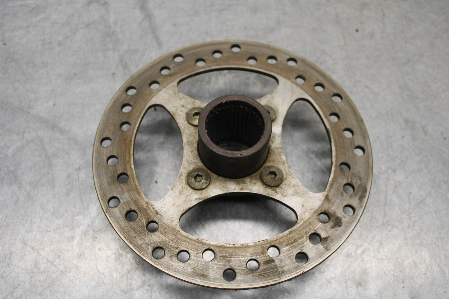 09-24 YAMAHA RAPTOR 700R REAR ROTOR BACK BRAKE DISC HUB BB654