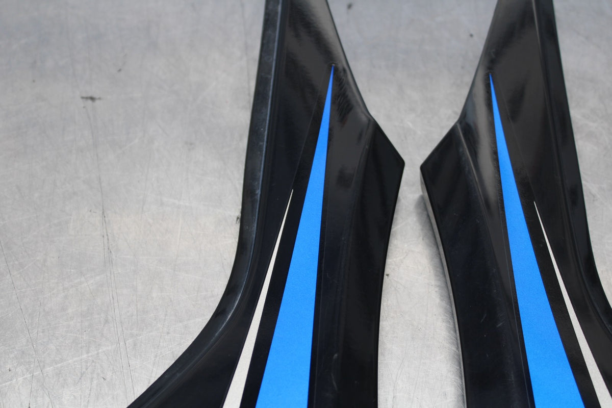 13-17 KAWASAKI NINJA 300 EX300 RIGHT LEFT SIDE SEAT PANELS TRIMS COWLS BB189