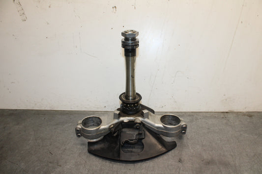 00-01 YAMAHA YZF R1 FRONT FORKS CLAMP LOWER TRIPLE TREE STEM BB755