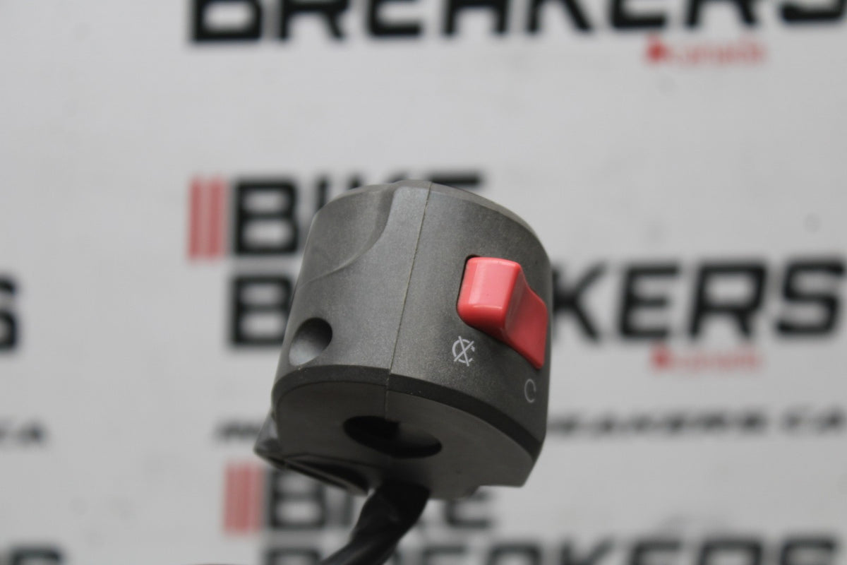 09 KAWASAKI NINJA 250R RIGHT CLIP ON HANDLE KILL OFF START SWITCH SWITCHES BB824