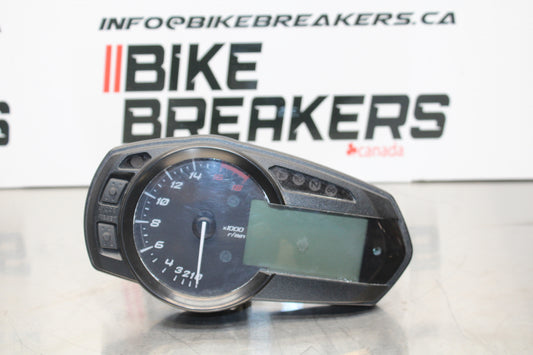 13-17 KAWASAKI NINJA ZX6R ZX636 ABS SPEEDO TACH GAUGES DISPLAY CLUSTER BB143