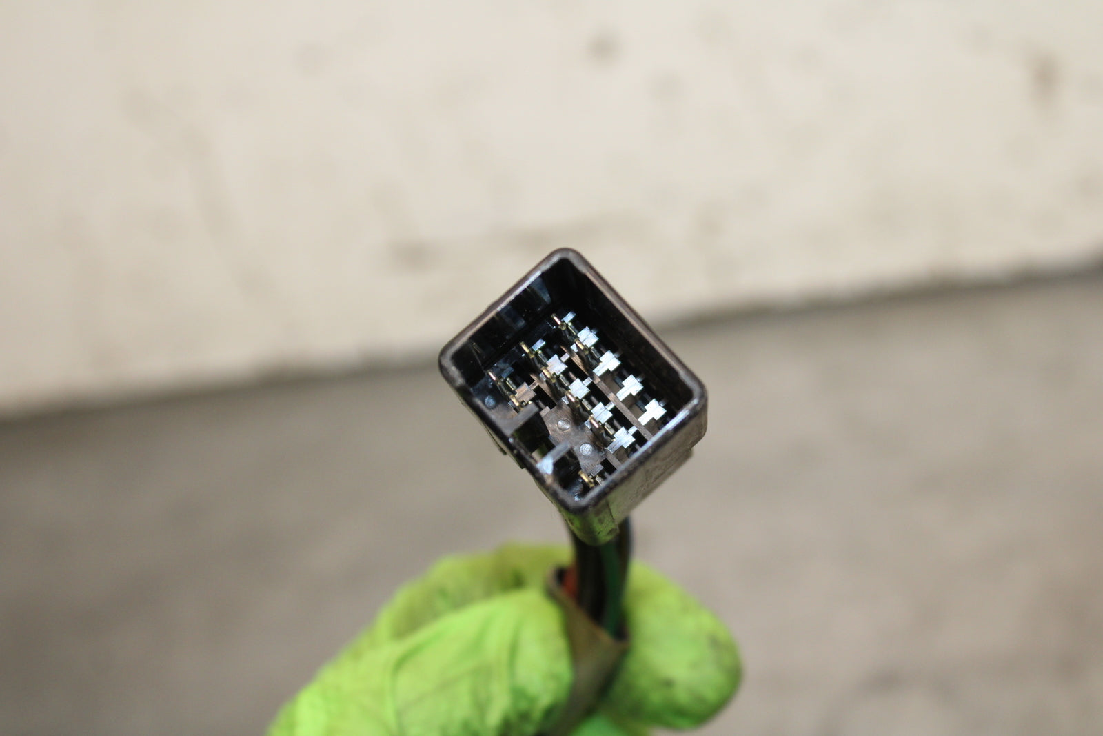 12-13 KAWASAKI Z1000 LEFT CLIP ON HANDLE HORN SIGNALS SWITCH SWITCHES BB743