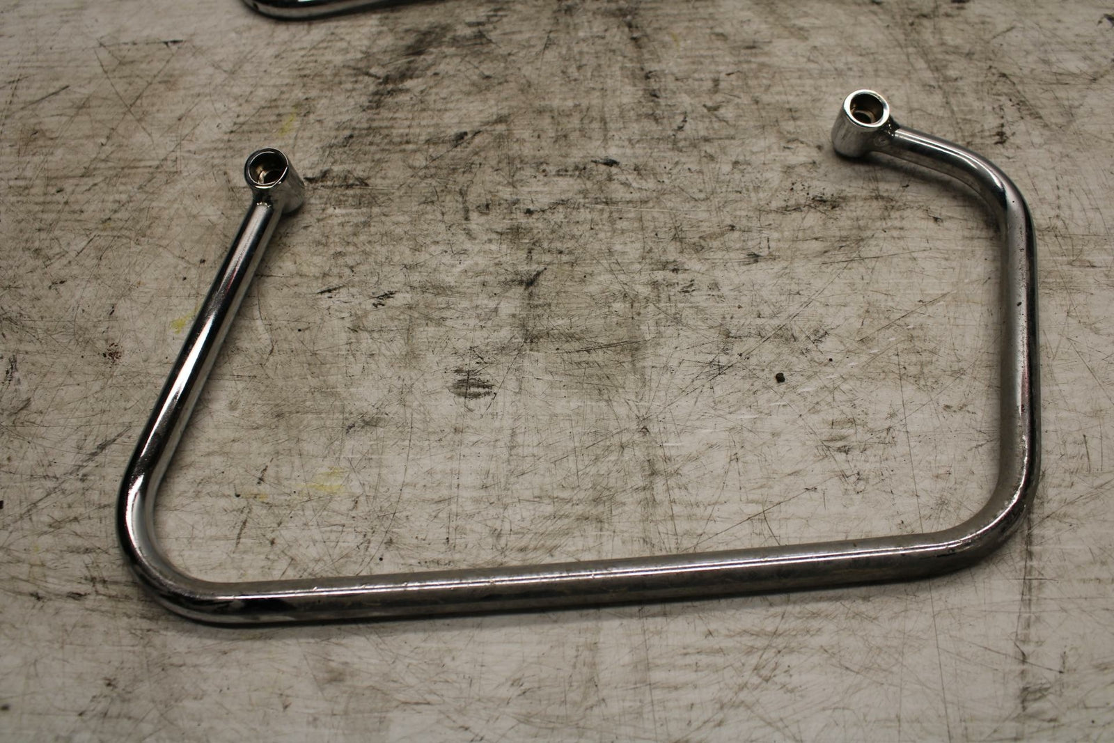 02-03 YAMAHA V STAR 1100 SIDE CARGO LUGGAGE SADDLEBAG BAG BRACE SUPPORTS BB308