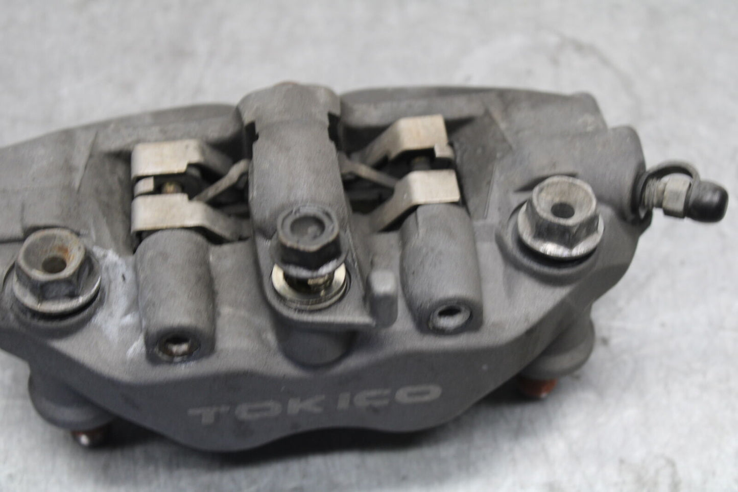 07-12 HONDA CBR600RR RIGHT LEFT FRONT BRAKE CALIPER SET PAIR CALIPERS BB672