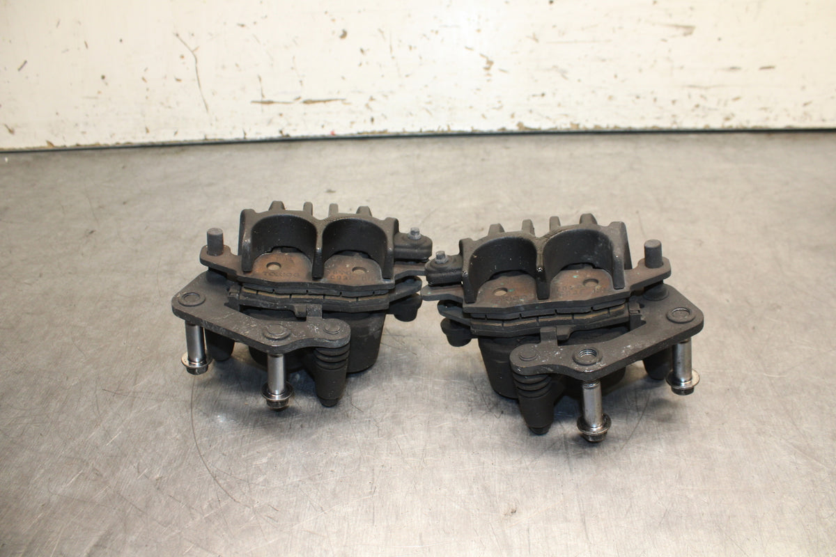 14-15 KAWASAKI NINJA 650 EX650F ABS RIGHT LEFT FRONT BRAKE CALIPER PAIR BB741 