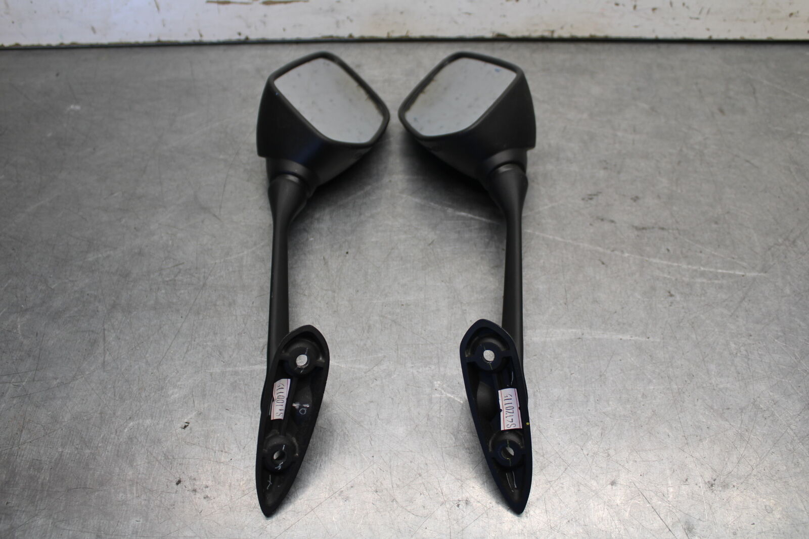 15-17 YAMAHA YZF R3 REAR VIEW MIRROR SET PAIR MIRRORS BB651