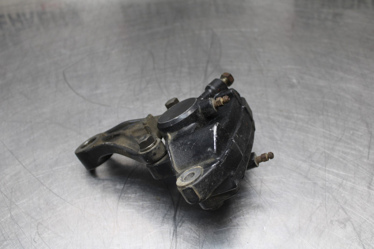 77-79 SUZUKI GS1000 REAR BACK BRAKE CALIPER W MOUNT BRACKET BB807