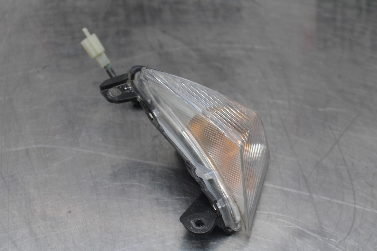 08 KAWASAKI NINJA 650 EX650 LEFT FRONT TURN SIGNAL LIGHT INDICATOR BB797