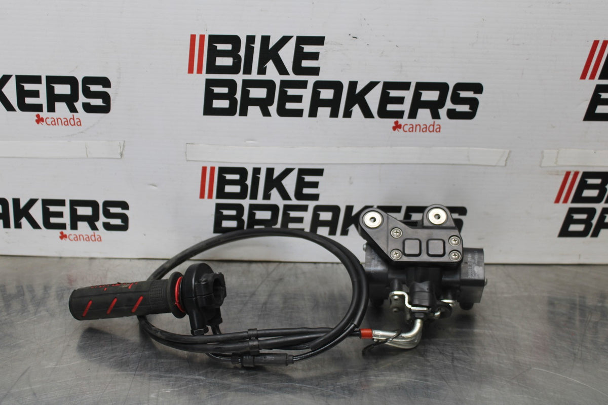 15 APRILIA RSV4 FACTORY APRC THROTTLE CABLES/ ACCELERATOR POSITION SENSOR BB901