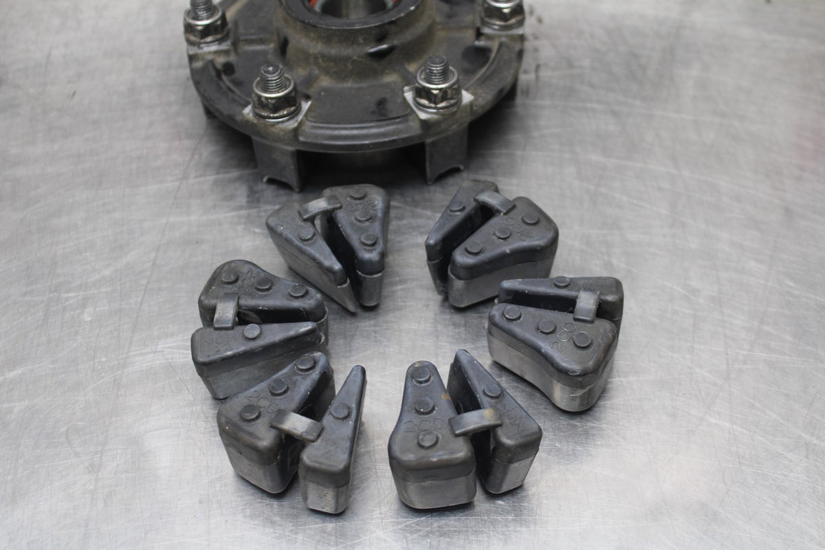 08-16 YAMAHA YZF R6 REAR HUB & SHOCK DAMPERS CUSH ABSORBERS BB856