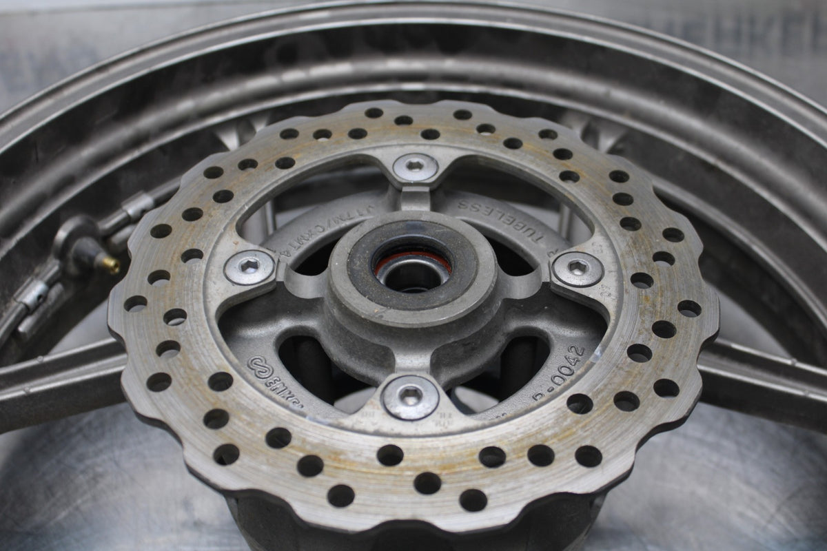 06 KAWASAKI NINJA 650 EX650 REAR WHEEL BACK RIM & ROTOR BB823