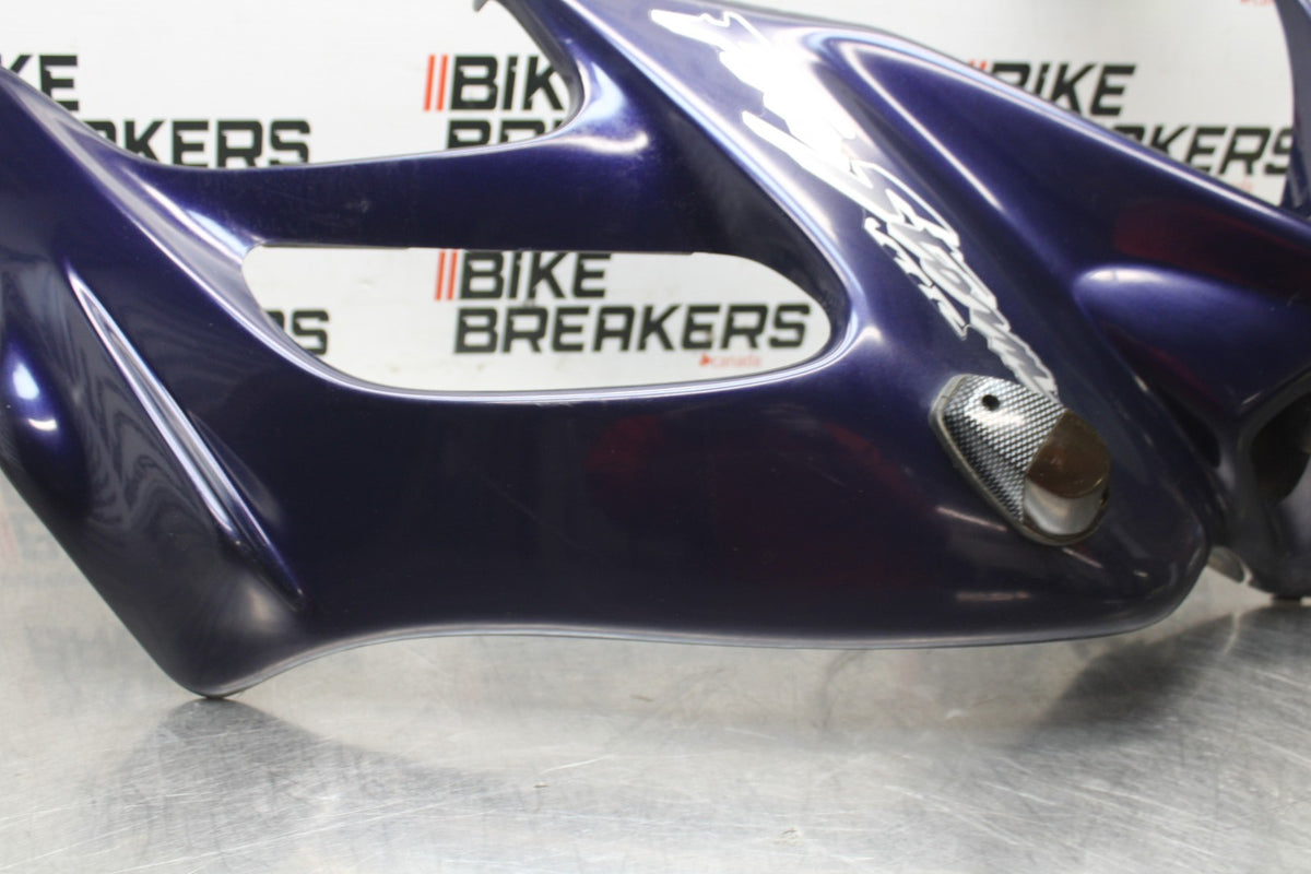 98-05 HONDA SUPER HAWK 1000 VTR1000F RIGHT MID UPPER SIDE FAIRING COWL BB821