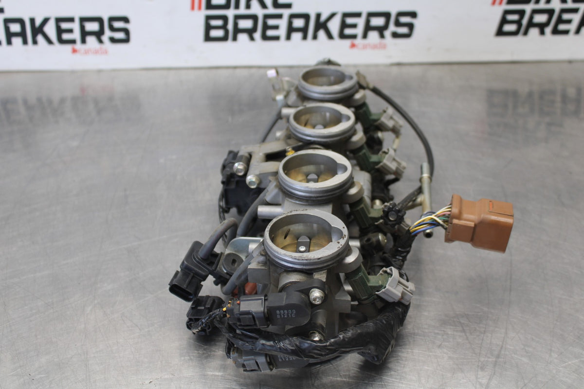 08 KAWASAKI NINJA ZX10R MAIN FUEL INJECTORS / THROTTLE BODIES BB902